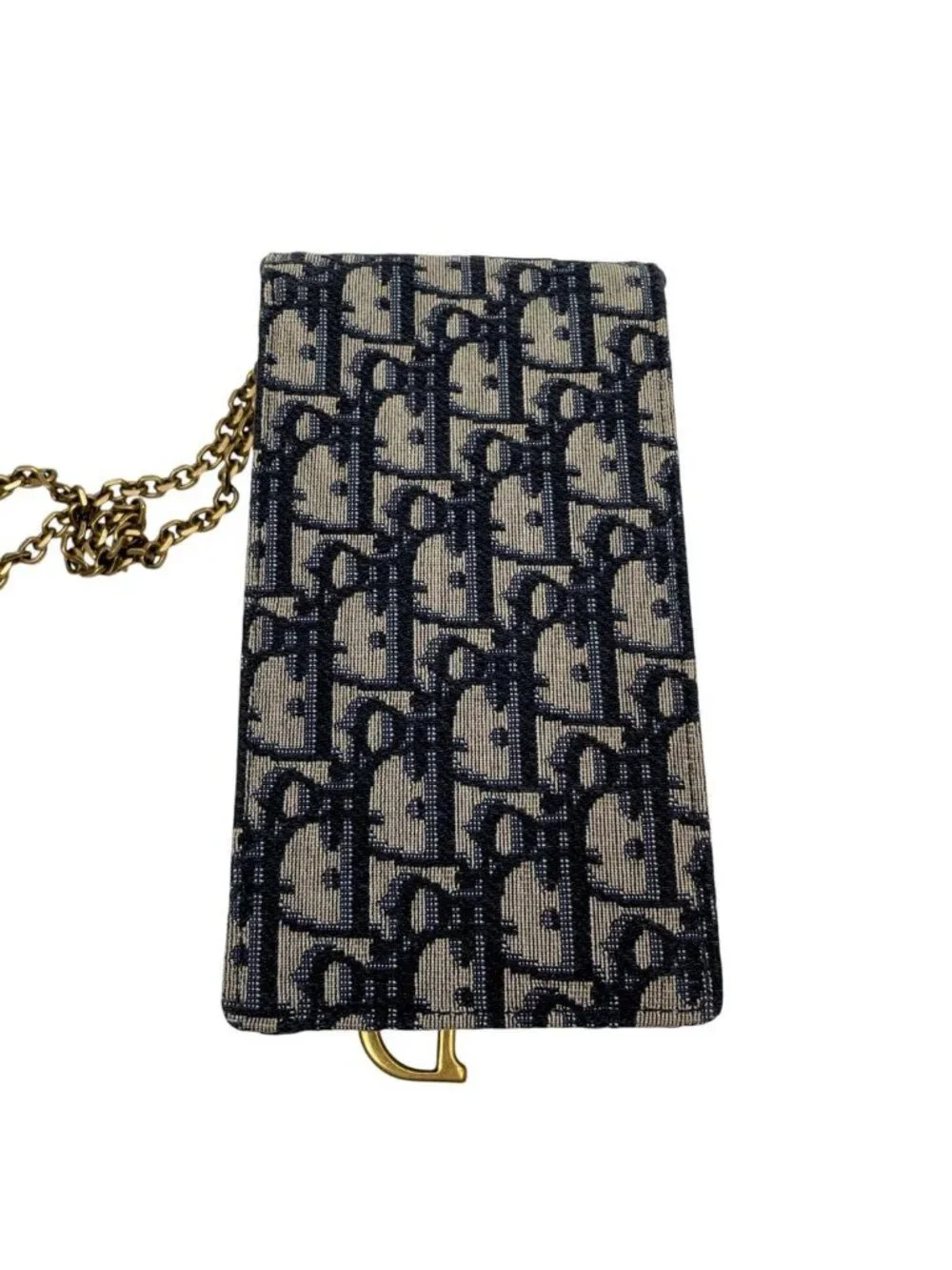 Dior Trotter Canvas Smartphone Shoulder Bag Pouch